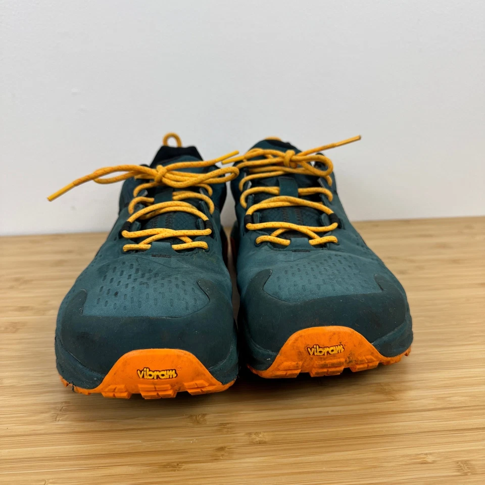 ALTRA 男式 Olympus 5 Trail 跑鞋深青色橙色 Vibram Megagrip 12 — 第 2/4 张图片