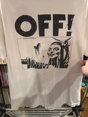 OFF Keith Morris Punk XL White Woman Dagger