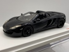 TSM MODEL McLaren MP4-12C Spider 2013 LHD Carbon Black 1:43 resin model car