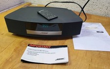 Bose Wave Radio II AM/FM Alarm Clock Radio Model AWR1B2 Remote Works