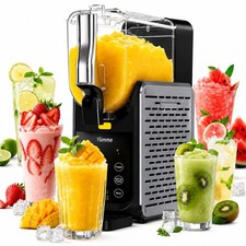 FLIMMA 5-in-1 Frozen Drink Maker,120oz Slush Machine Ice‑Drink Self-Clean,15-Min