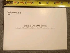 Instruction Manual Ecovacs Deebot U2 Series. Nice Used Owner's Manual