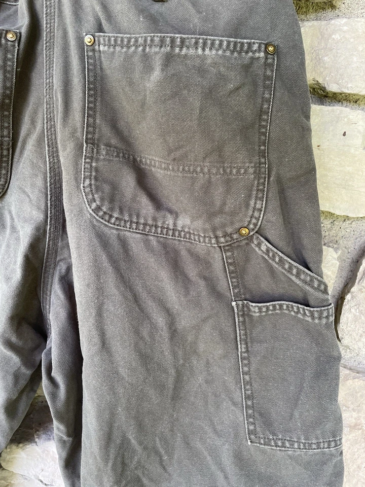 Orslow Dad’s Fit Painter Pants Canvas Army Green - Size 3 - Image 3 of 4