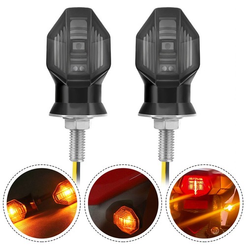 Turn Signal Light Turn Signal Lamp Mini Kit Motorcycle Replace 2 Piece - Picture 3 of 10