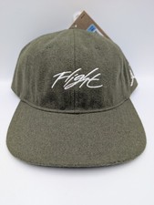 Air Jordan Flight Fly Unstructured Olive Green Strapback Hat Size M/L HF6241-222