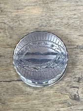 Hallmarked Silver Bright Cut Patch Box By Samuel Pemberton 1795