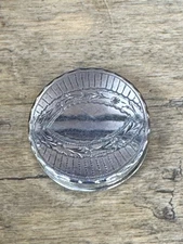 Hallmarked Silver Bright Cut Patch Box By Samuel Pemberton 1795