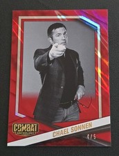 2025 Panini PFL Combat Anthology #5 CHAEL SONNEN Crimson Mask 4/5