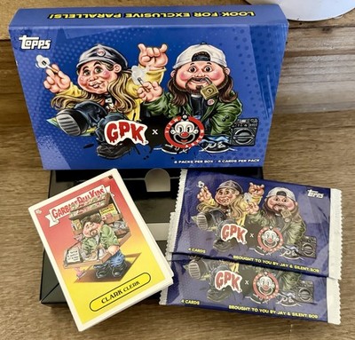 2023 GARBAGE PAIL KIDS X VIEW ASKEW JAY SILENT BOB COMPLETE 40-CARD SET +WRAPPER