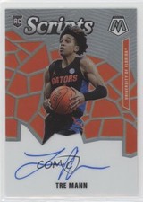 2021-22 Panini Chronicles Draft Picks Mosaic Scripts 83/99 Tre Mann Auto 00kj