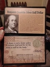 1952 50C Franklin Half Dollar In Holder