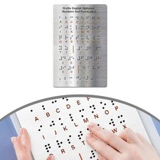 Efficient Braille Learning Board Visual Impairment Aids