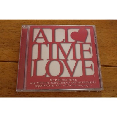 Various Artists CD All Time Love 20 Timeless Songs Sony Music 2013 Pop Ballads