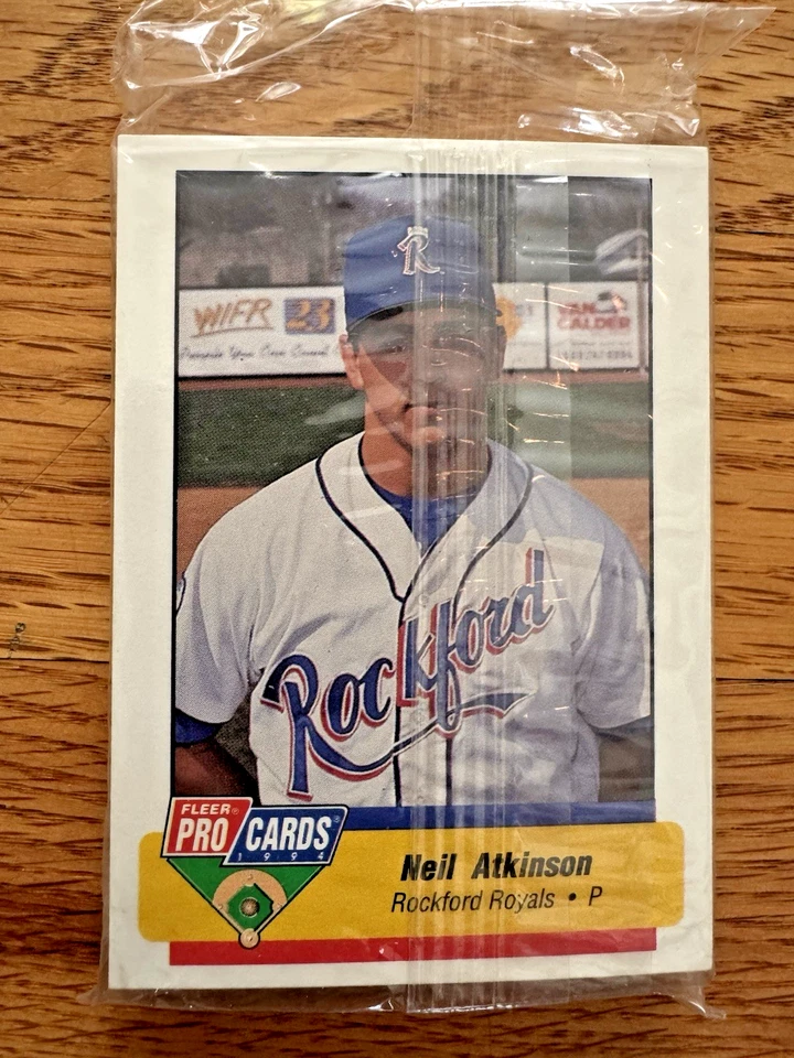 1994 Fleer Pro Cards Baseball Set Rockford Royals Midwest League KC Royals New - Image 3 of 4