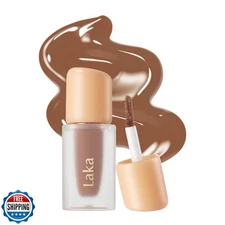 Laka Fruity Glam Lip Tint Mini, Glowing Lip Stain with Wide Color Spectrum, H