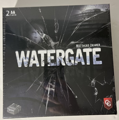 Watergate Board Game By Capstone Games Factory Sealed 2020