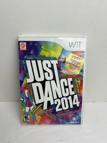 Just Dance 2014 (Nintendo Wii, 2013) COMPLETE GCM CIB Tested