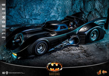TIM BURTON'S~BATMAN~1989~BATMOBILE~SIXTH SCALE VEHICLE~MMS694~HOT TOYS~MIBS