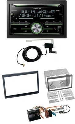 Pioneer CD USB MP3 Bluetooth 2DIN DAB Autoradio für Peugeot 207 307 Expert Partn - Bild 1 von 4