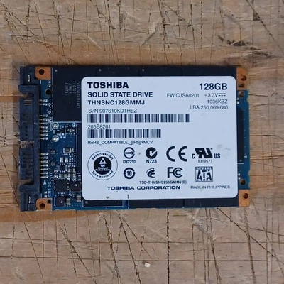 Toshiba 128 GB Solid State Drives 1.8 in Form Factor for sale | eBay