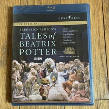 TALES OF BEATRIX POTTER BLU RAY ROYAL BALLET SINFONIA NEW