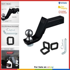 Trailer Hitch Ball Mount 2 Inch Receiver 4 Inch Drop 7500 Lb Tow Hitch With Pin Trailer Hitch Ball Mount 2 Inch Receiver 4 Inch Drop 7500 Lb Tow Hitch With Pin
