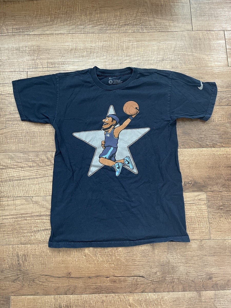 LeBron James Puppet All Star T-Shirt 2010 Nike Basketball Vintage