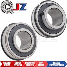  Qty.2 SER209-27 Insert Ball Bearing w/ Snap-Ring 1-11/16" Bore x 3.347" OD 