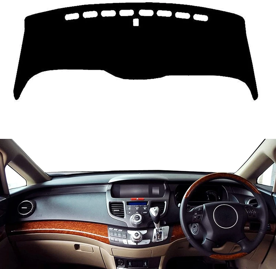 Non-Slip Dash Mat For Honda Odyssey RB1 RB2 Chassis 04-08 Dashboard Cover Black - image 2 of 4