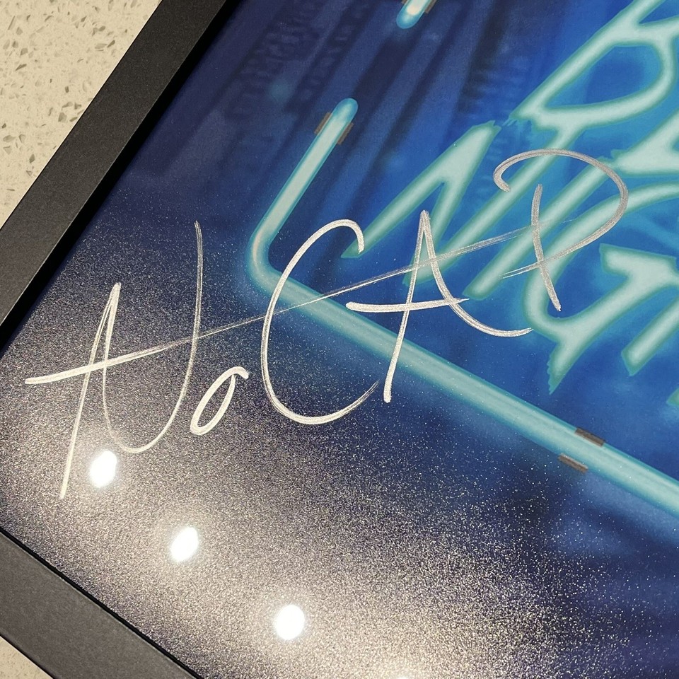 NOCAP RAPPER SIGNED BLIND NIGHTS ALBUM PHOTO POSTER FRAMED AUTOGRAPH ...