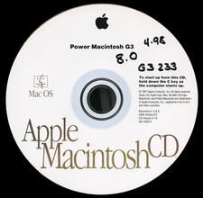 Mac OS 8.0 Install Disc Powermac G3
