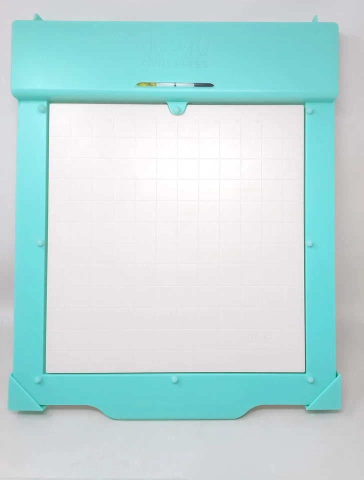 We R Memory Keepers Vinyl Print Press Kit 810057 4 Inks,3 Stencils,3 Screens - Image 2 of 4