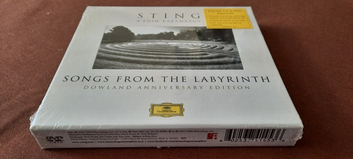 Sting: Songs from the Labyrinth [Deluxe = Bonus DVD] (CD+DVD, Jul