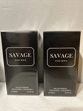 Two Savage for Men- 3.4 Oz Men's Eau De Parfum. Men's Casual Cologne