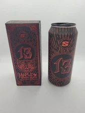 SURLY BREWING CO Maple Barrel Aged Imperial Stout 13 Box and EMPTY can EUC