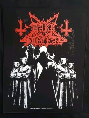 DARK FUNERAL - Shadow Monks Rückenaufnäher Backpatch BLACK METAL Marduk 