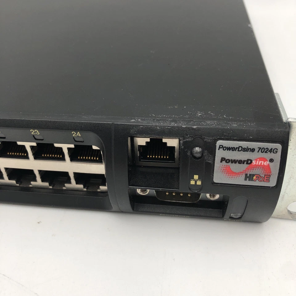 USED PowerDsine 7024G POWER TESTED ONLY AS IS READ - Image 4 of 4