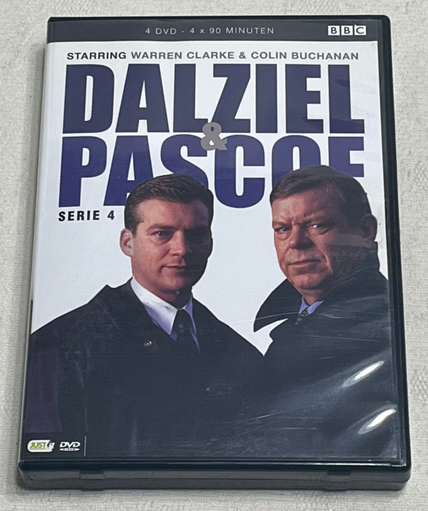 DALZIEL & PASCOE : Series 4 - Rare 4 Disc Dutch Import DVD Boxset