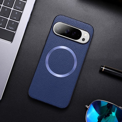 For Google Pixel 9 Pro XL 8 Pro 7 7A Shockproof PU TPU MagSafe Plain Case Cover - Picture 12 of 14