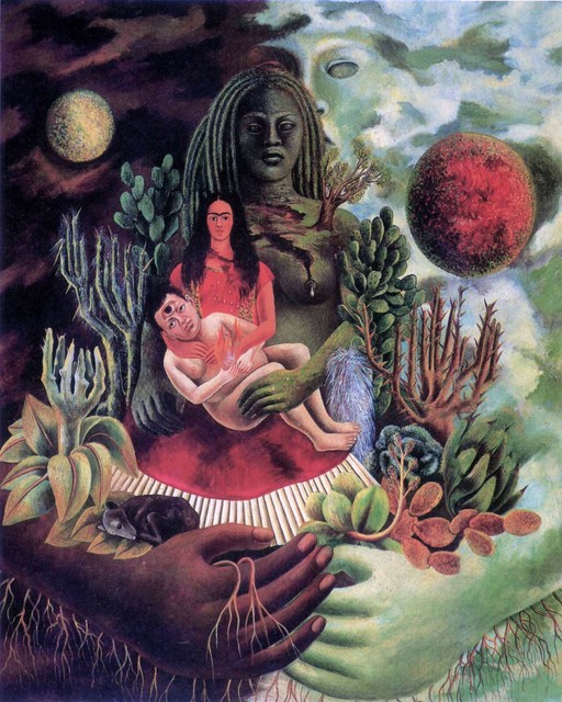 Frida Kahlo The Embrace Of Love And The Universe CANVAS OR PRINT
