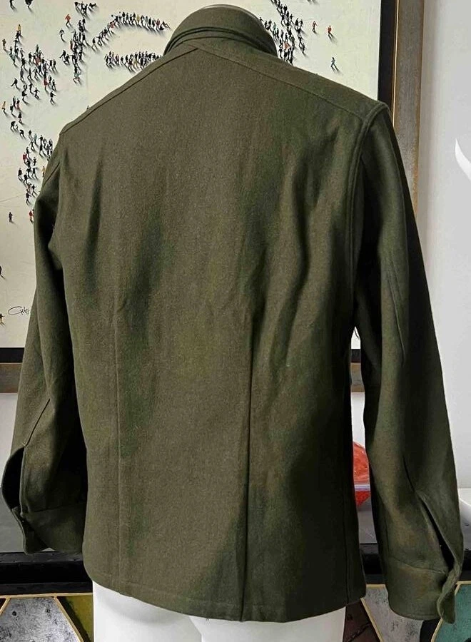 US Army Field Shirt USED Wool 50's Korea era RARE size MED