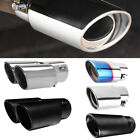 <!--F#f_0-->Chrome Single Twin Car Exhaust Muffler Tip Tail Throat for 1 1.4