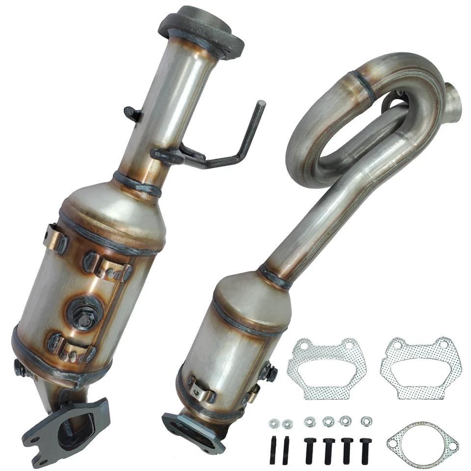 Left and Right Direct Fit Catalytic Converter For 2012-2018 Jeep Wrangler 3.6L - Image 3 of 4
