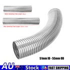 Stainless Steel Tube Flexible Stretch Exhaust Pipe 2" Inch (51mm ID) Universal