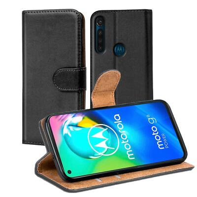 Schutz Hülle Motorola Moto G8 Power Handy Klapp Tasche Flip Case Schutzhülle