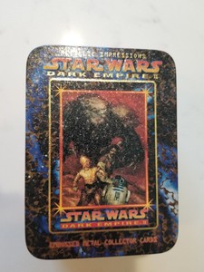 star wars metal collector cards