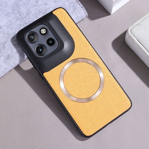 For Motorola Edge 50 Neo Ultra Fusion G14 Magnetic Cloth Pattern Shockproof Case - Picture 7 of 17