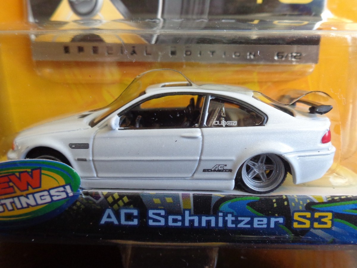 DUB CITY KUSTOMS AC SCHNITZER S3 ミニカー BMW AC SCHNITZER S3 JADA 2005 DUB CITY 1/64 WAVE 10 COLLECTOR #102