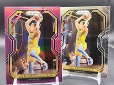 Courtney Vandersloot - 2021 Prizm WNBA - Purple #/99 And Base - Chicago Sky