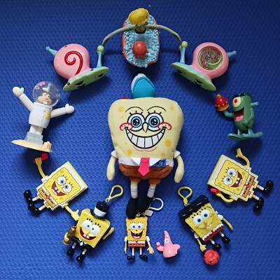 SpongeBob and Friends Paraphernalia - Stuffed Figures - Toys -  Etc.